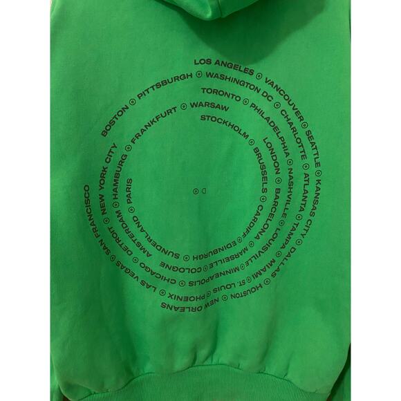 Beyoncé Renaissance World Tour 2023 Hoodie Small Green Sweatshirt Official Merch - Picture 5 of 14